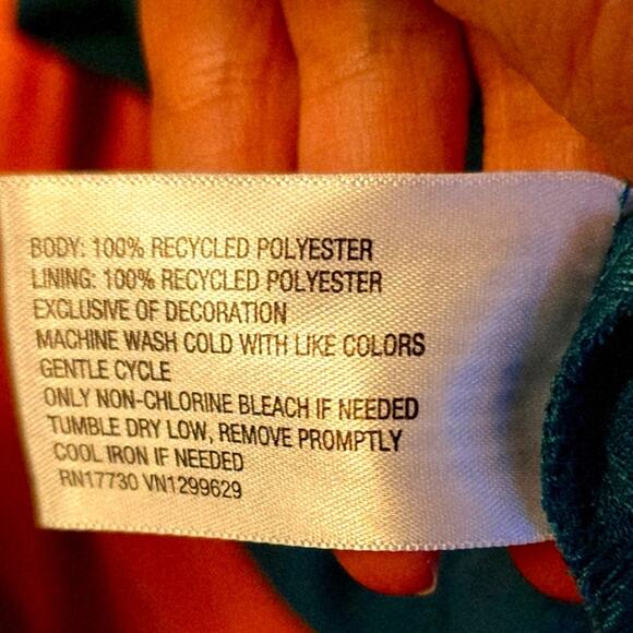 Wild Fable teal babydoll slip dress NWT size medium - Picture 6 of 6